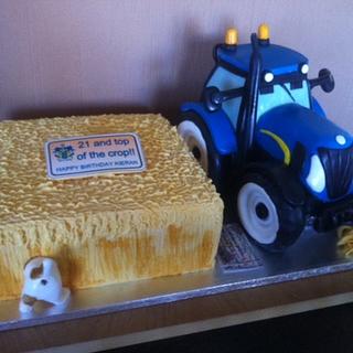 Cake Tractor Cake Cakesdecor