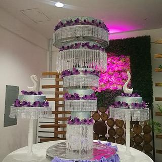 Chandelier Wedding Cake Cakes Cakesdecor