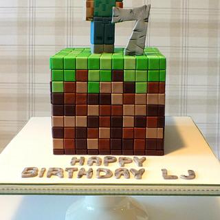 Cake Minecraft Cakesdecor