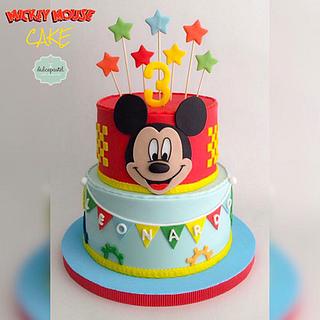 Torta Mickey Mouse Medellin Cakes Cakesdecor