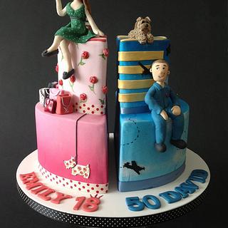 Cakes ged Joint Birthday Cakesdecor