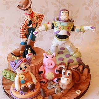 toy story figures cake toppers