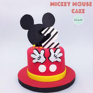 Torta De Mickey Cakes Cakesdecor