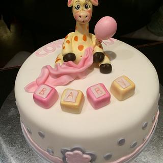 Cakes Tagged Giraffe Baby Shower Cake Cakesdecor