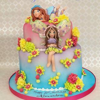 Cake Winx Club Cakesdecor