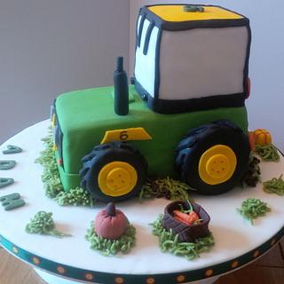 Cake Tractor Cake Cakesdecor