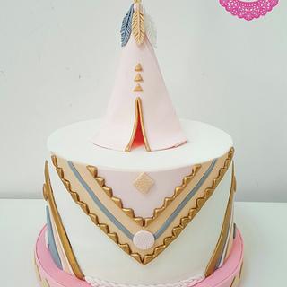 Teepee Cake Cakes Cakesdecor