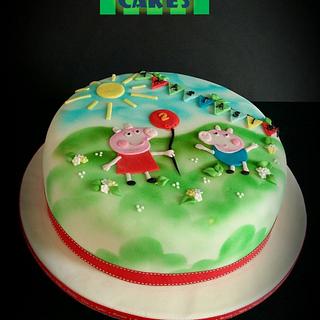 Cake Peppa Pig Cakesdecor