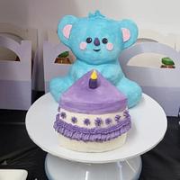 BT21 themed cake for Nina's 20th birthday