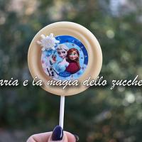 Chocolate lollipops Disney princess