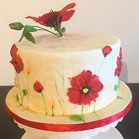 Poppies Cake