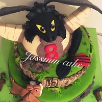 Dragons cake 