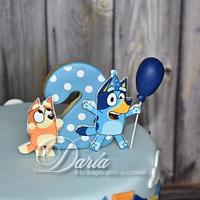 Bluey cake