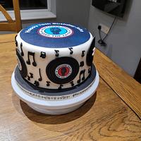 Northern soul birthday cake 