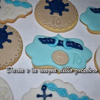 Sea themed cookies