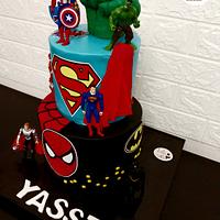 "Avengers cake"