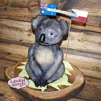 Koala 3D cake
