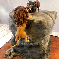 The Lion King cake