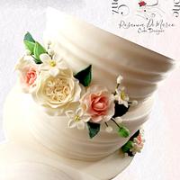 Wedding Roses Cake