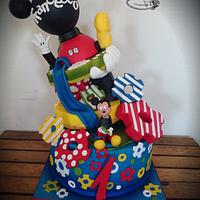 Mickey mouse cake