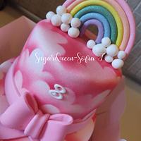 Rainbow 🌈 cake!