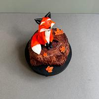 Cake topper Fox