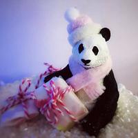 Pastel Panda Christmas