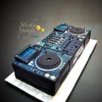 DJ Decks cake