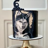 Husky cake