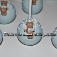 teddy bear cakepops