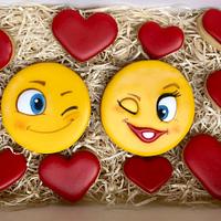 Emojis in love