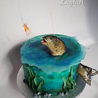 Fishing cake 