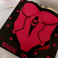 "Bride To Be cake"