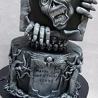 Iron Maiden Cake