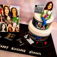 "Egyptian Cinema production desinger birthday cake: