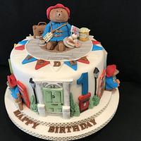 Paddington Bear Birthday Cake