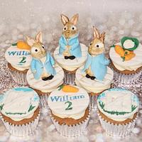 Peter rabbit cupcakes 