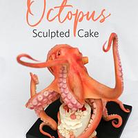 Octopus Sculpted Cake