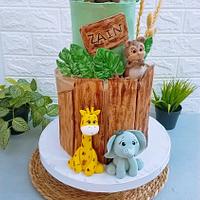 Animals cake 