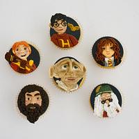 Harry Potter Character Cupcakes