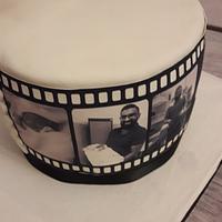 Black and White cake