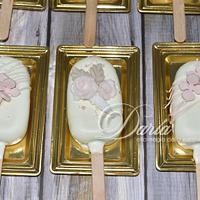 Wedding cakepopsicles