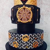 Native American Arteffect cake