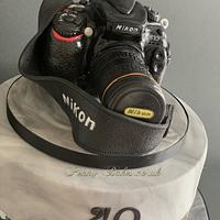 Nikon Camera cake