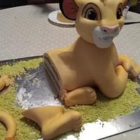 Lion cake-Simba cake
