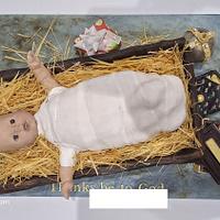 Jesus in the manger