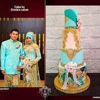 Couturecaker 2020 Islamic wedding dress 