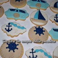 Sea themed cookies