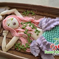 Sleepy Mermaid Cookie-In The Realm of Mermaids Collab