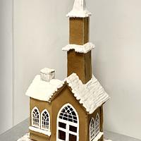 Gingerbread church
